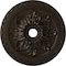 Ekena Millwork Bordeaux Deluxe Ceiling Medallion (Fits Canopies up to 4"), 23 5/8"OD x 3"ID x 2"P, Stone Hearth CM23BOSHF - alternate 1